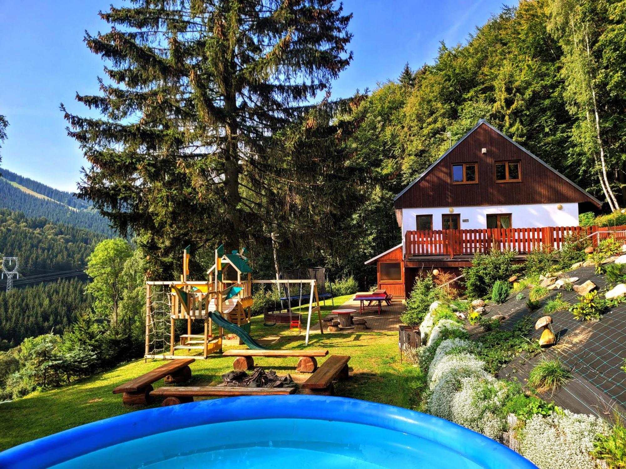 Chata U Vleku Kouty Nad Desnou Loučná nad Desnou Buitenkant foto